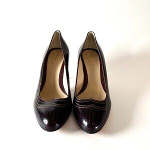 Vintage Fendi Italian Leather Pumps size 41